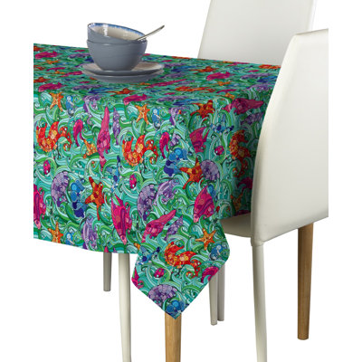Sinha Ocean Life Habitat Tablecloth