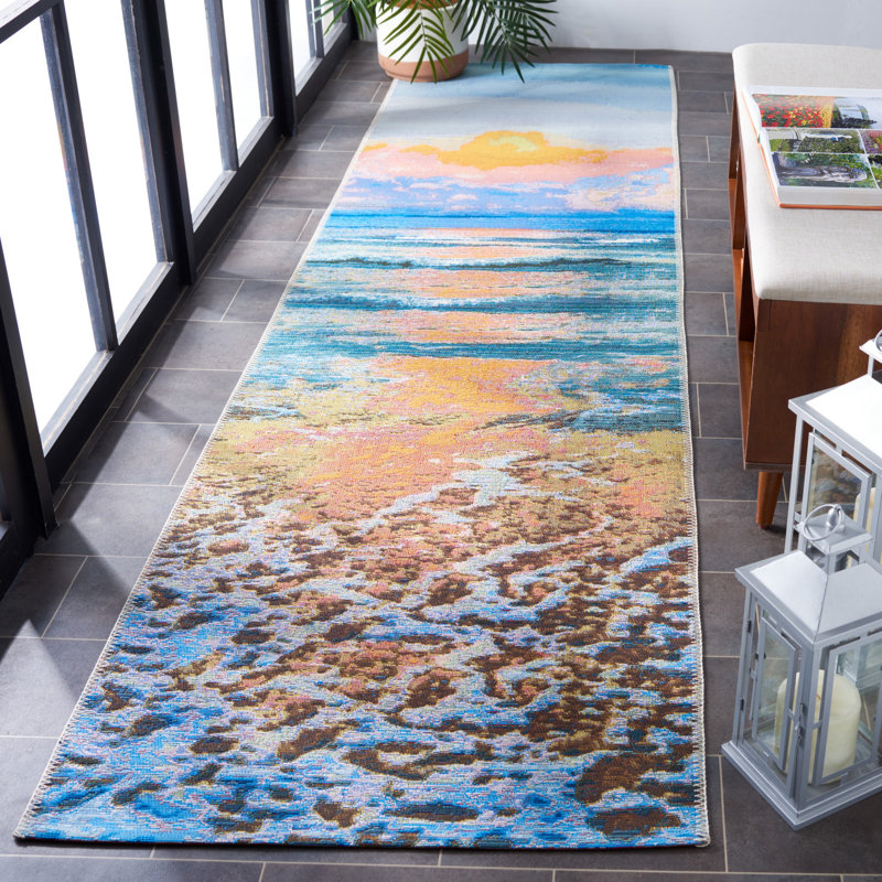 Kenwith 500 Performance Indoor/Outdoor Area Rug, Runner 2'8" x 10'5"