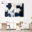 Ensemble de 2 toiles bleues-122196608-122196621