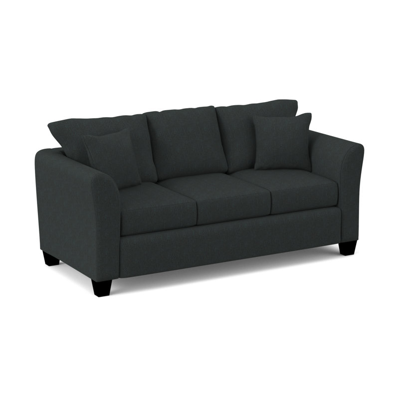 Aniki Upholstered 81.5'' Sofa, Bronco Jade