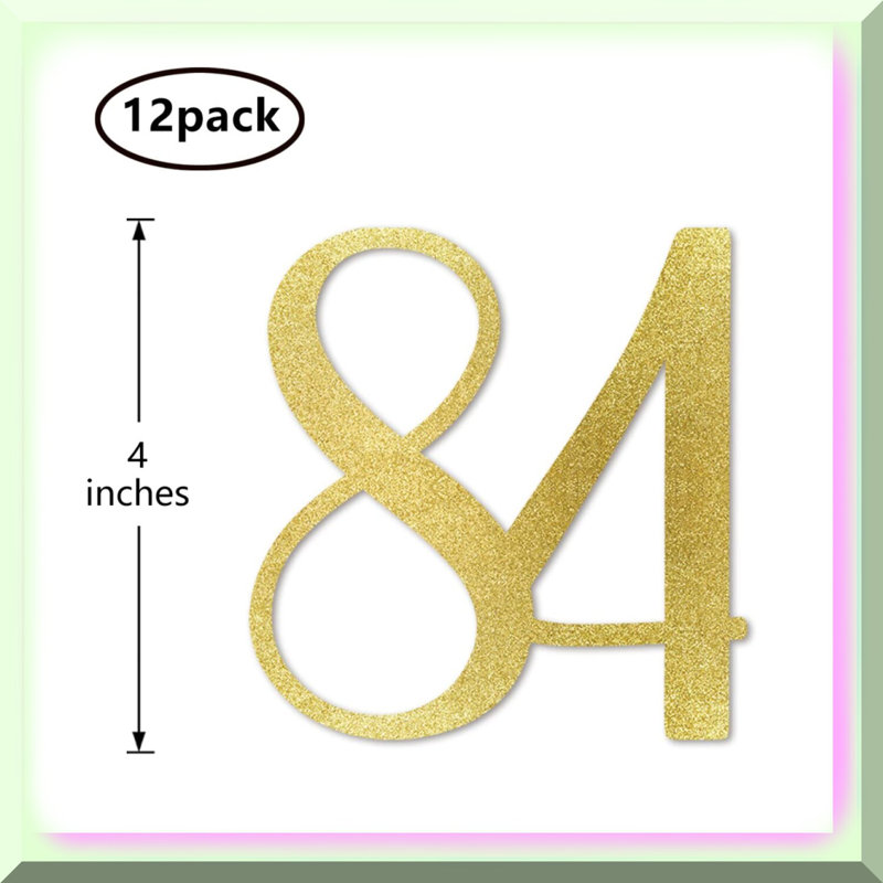 Black White Silver Birthday Door Banner Decorations Set