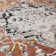 Bentancourt Medallion Black/Terracotta Area Rug