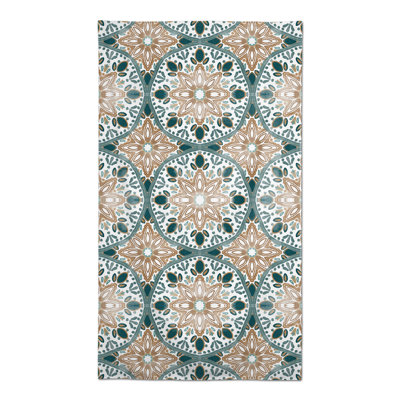 Lilli-Grace Floral Cotton Blend Tablecloth