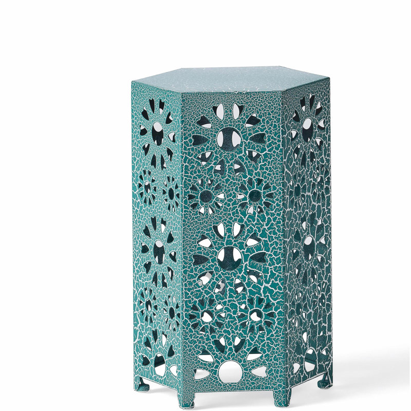 12 "Side Table, Teal