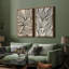 Art mural encadré, rétro, antique, classique pour chambre à coucher - 16 po x 24 po x 2 panneaux-573598024-573598029