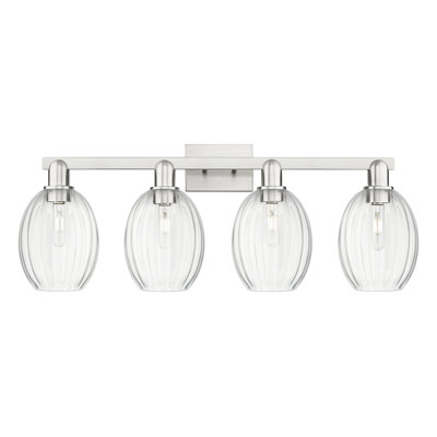 Eldon - 4 Light 36" Bell Shade Bath Vanity Light
