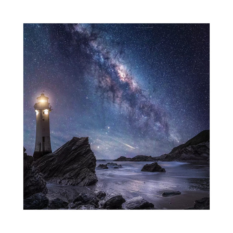 Milkyway Rocks by Brent Shavnore - Wrapped Canvas Print, 30.48cm H x 30.48cm W x 1.91cm D