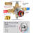 Pressure Balance Shower System 1.8 GPM Shower Faucet With Tub Spout And Brass Rough-In Valve-105252197