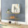 Challen 42'' Glass Top Console Table
