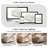  42.1" Oversized Accent Chair, Modern Upholstered Reading Armchair With 33.6" Wide Seat, Ergonomic 120° Backrest, 2 Pillows For Living Room, Chenille-586078815