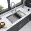 Undermount Workstation Kitchen Sink - 30"x18"x 10" Inch Stainless Steel 16 Gauge Deep Single Bowl Sink, Quality Materials, Drain Easily, Sound Proof