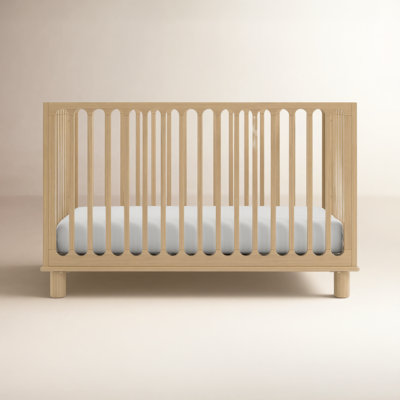 Sicily Deluxe 3-In-1 Convertible Crib With Bonus Toddler Guardrail