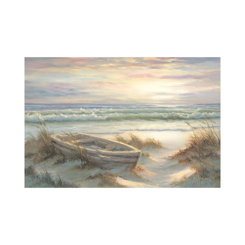 Old Rowboat by Georgia Janisse - Wrapped Canvas Gallery-Wrapped Canvas Giclée, 45.72 cm H x 66.04 cm W