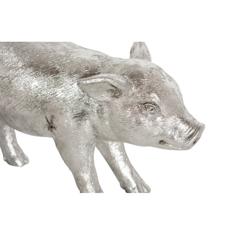 Dusek Standing Piglet Tabletop Sculpture