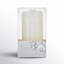 Unscented Realistic-Flame LED Wax Pillar Candles