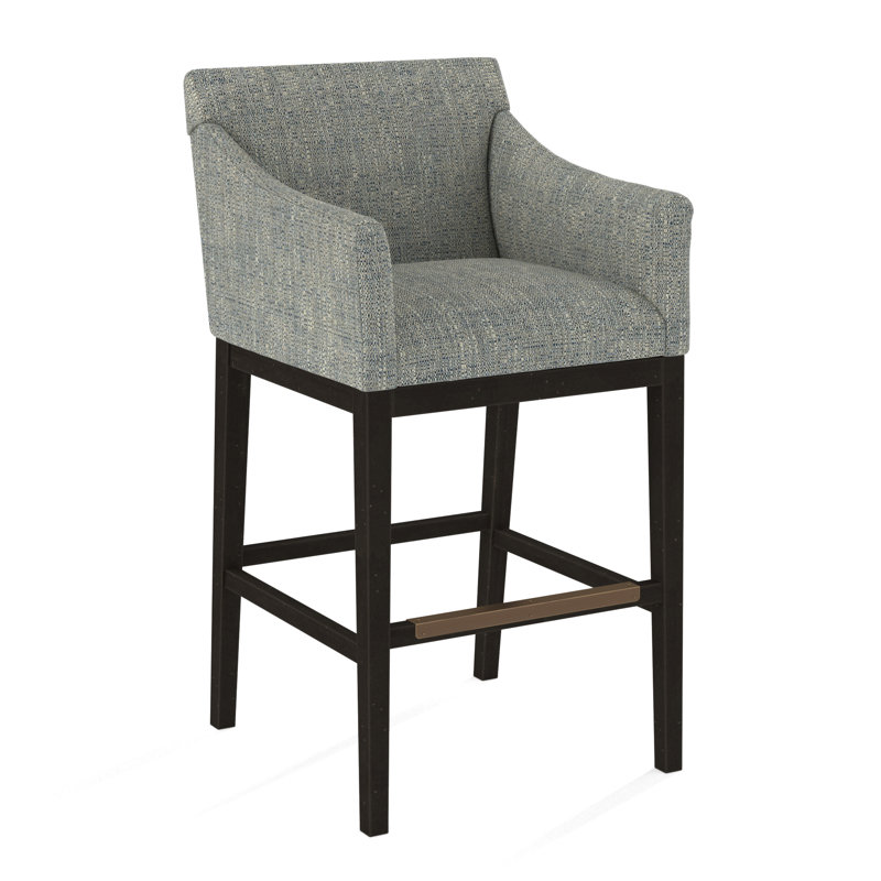 Upholstered Stool, 61650-33, Nutmeg