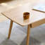 Table basse avec plateau central 100% bois massif