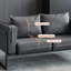 Keillan 2 Seater Faux Leather Loveseat-108230784