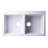 34'' L Double Bowl Granite Kitchen Sink-14644839