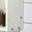 Armoire à pharmacie de salle de bain avec miroir, 24,19 po x 25,5 po, tablette de rangement murale, blanc pour rangement de miroir de salon et de salle de lavage, attrayant