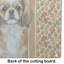 Planche à découper en verre Tibetan Spaniel