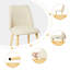 48cm H Linen Upholstered Upholstered Back Side Chair-1993730990