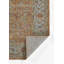 Tapis oriental orange / bleu Jebril-687468611