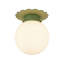 Amanda Lindroth Fancy Scalloped Flushmount