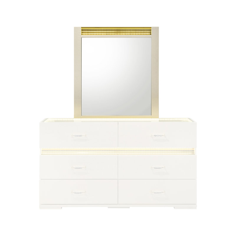 Miroir Charlcombe, Beige