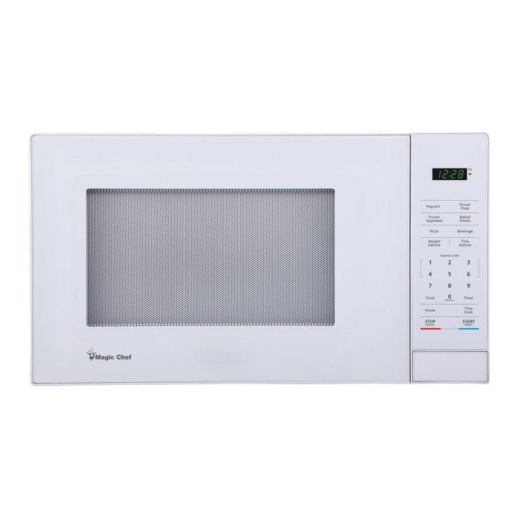 1.1 Cu. ft. Mid Size Microwave Oven Countertop 1000W Stainless Steel  Digital New