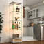 Vitrine moderne en verre avec tiroir-1047098069