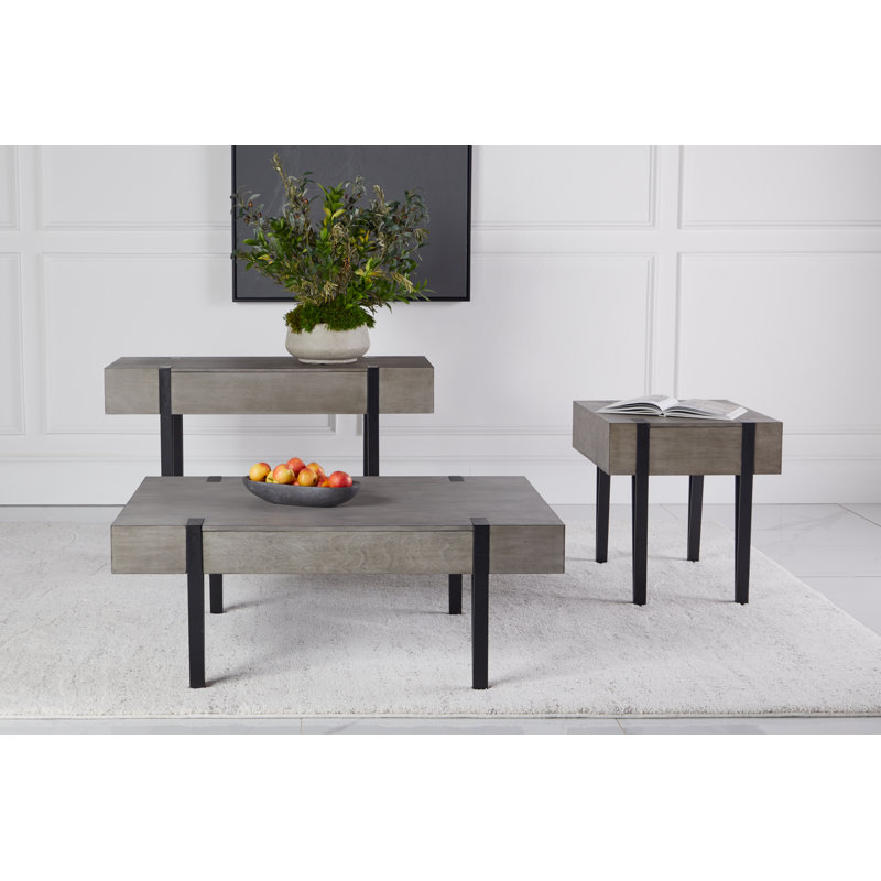 Ensemble de tables basses 3 pièces Jimoh