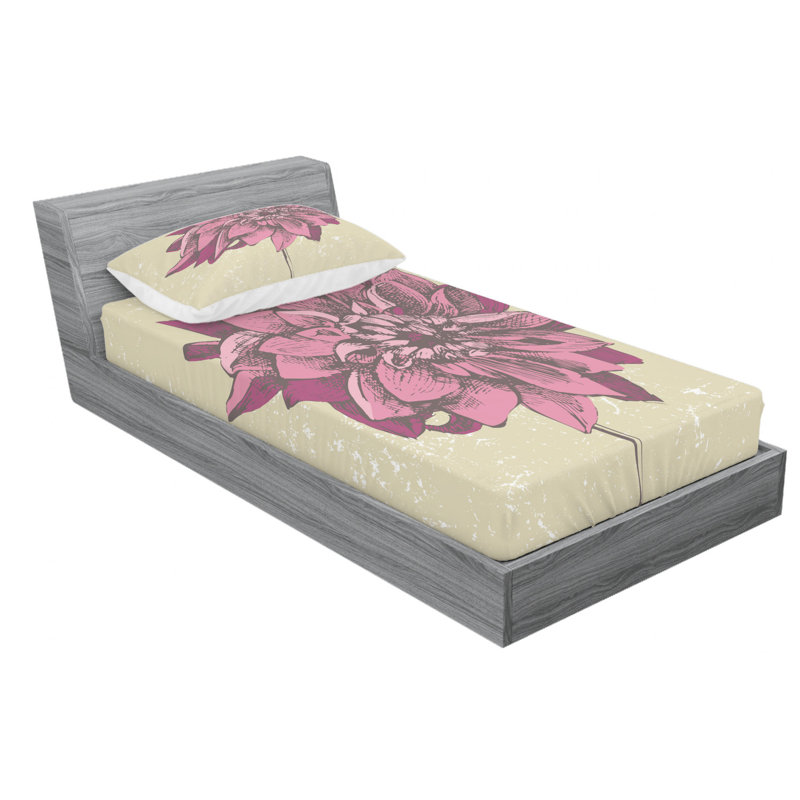 Microfiber Sheet Set, Twin XL Sheet Set with Fitted Sheet