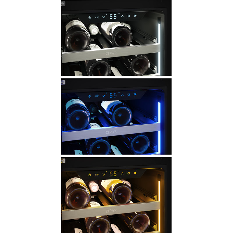 Zephyr Presrv 15" 27-Bottle Single Zone Wine Cooler