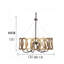 Lustre suspendu Country