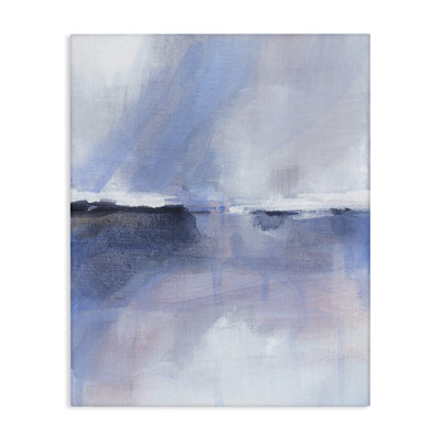 «Subtle Landscape Abstraction Floater», art mural par M. Gloria Hunter