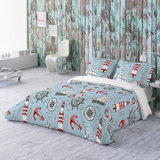 Coastal Cotton Duvet Cover Set