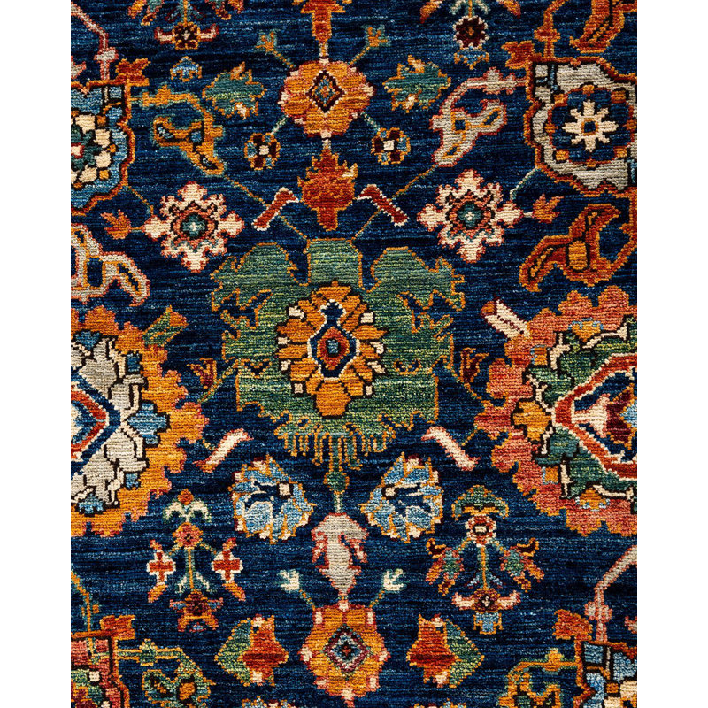 Serapi One-of-a-Kind 9' 2" X 11' 9" Hand Knotted Area Rug