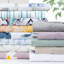 Ensemble de draps Pointehaven en microfibre douce et profonde, à poches profondes-95980830-136835230