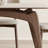 Modern Solid Waxwood & Slate Dining Table-916355688