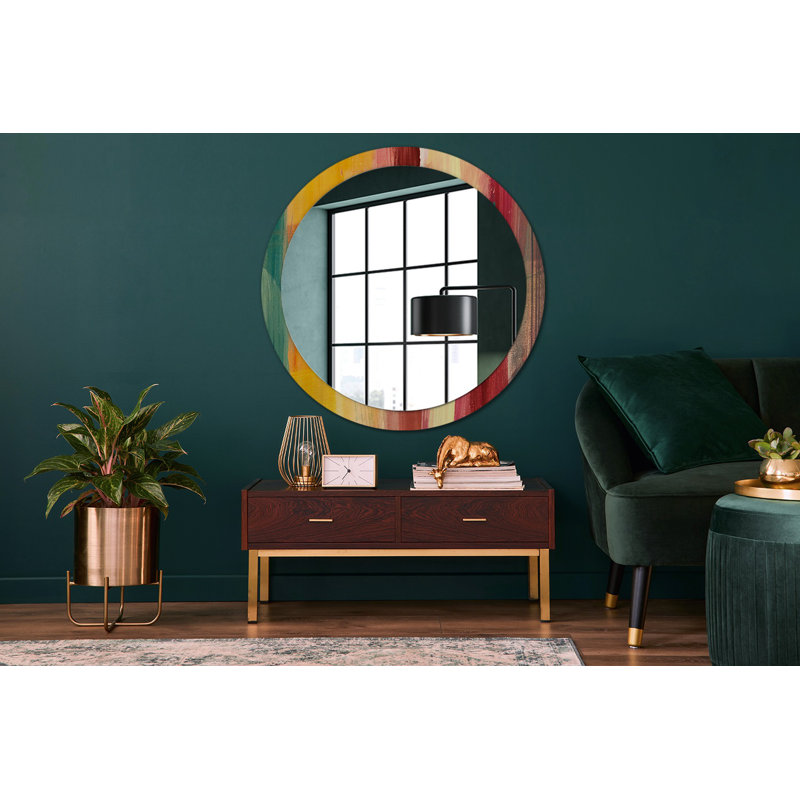 Huldar Glass Flat Wall Mirror