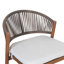 Extérieur avec coussin d'eau, forme ergonomique, cadre en aluminium, finition moderne, 2 pièces, style contemporain