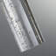 Luminaire suspendu en cristal à 1 lumière pour îlot de cuisine à intensité variable (ensemble de 3)