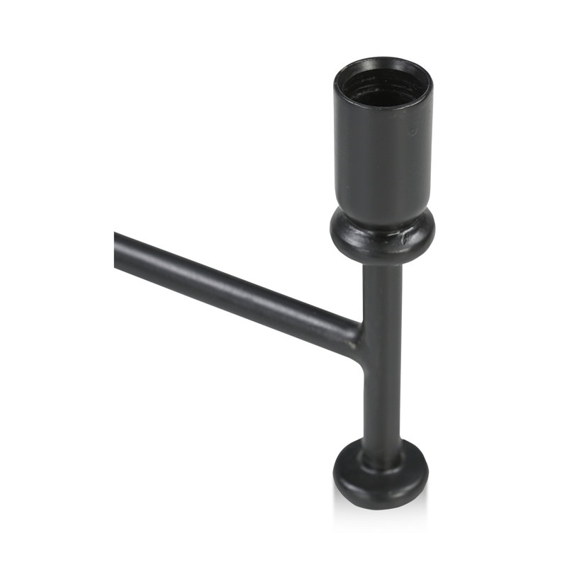 Cicero Candle Holder Black