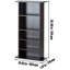 Wood 3'' H Media Shelves-377114247