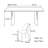 Modern simple rectangle rock slab dining table set-109518329