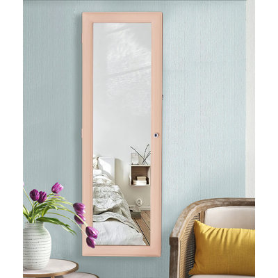 Armoire à bijoux murale avec miroir Grimmage