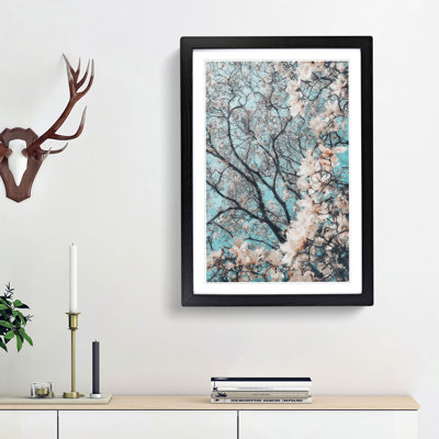 Pale Pink Magnolia Tree - Picture Frame Painting Print
