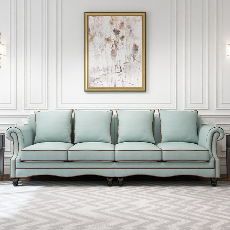 Canapé moderne, simple et créatif, 4, H 33,86 po x l 102,36 po x P 37,4 po