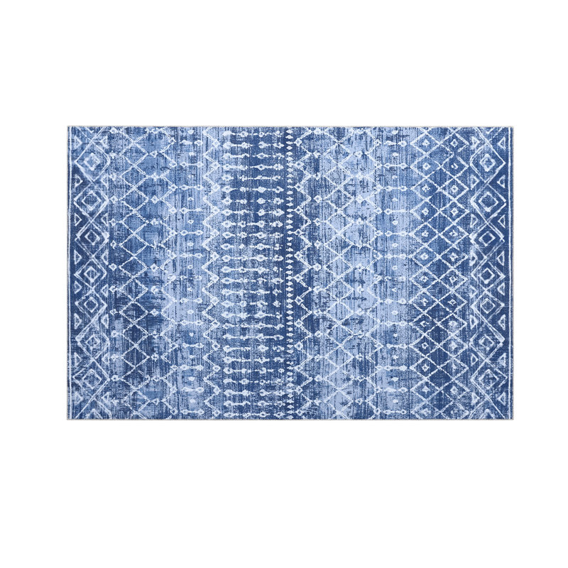 Guein Area Rug, Blue, Rectangle 200 x 290cm